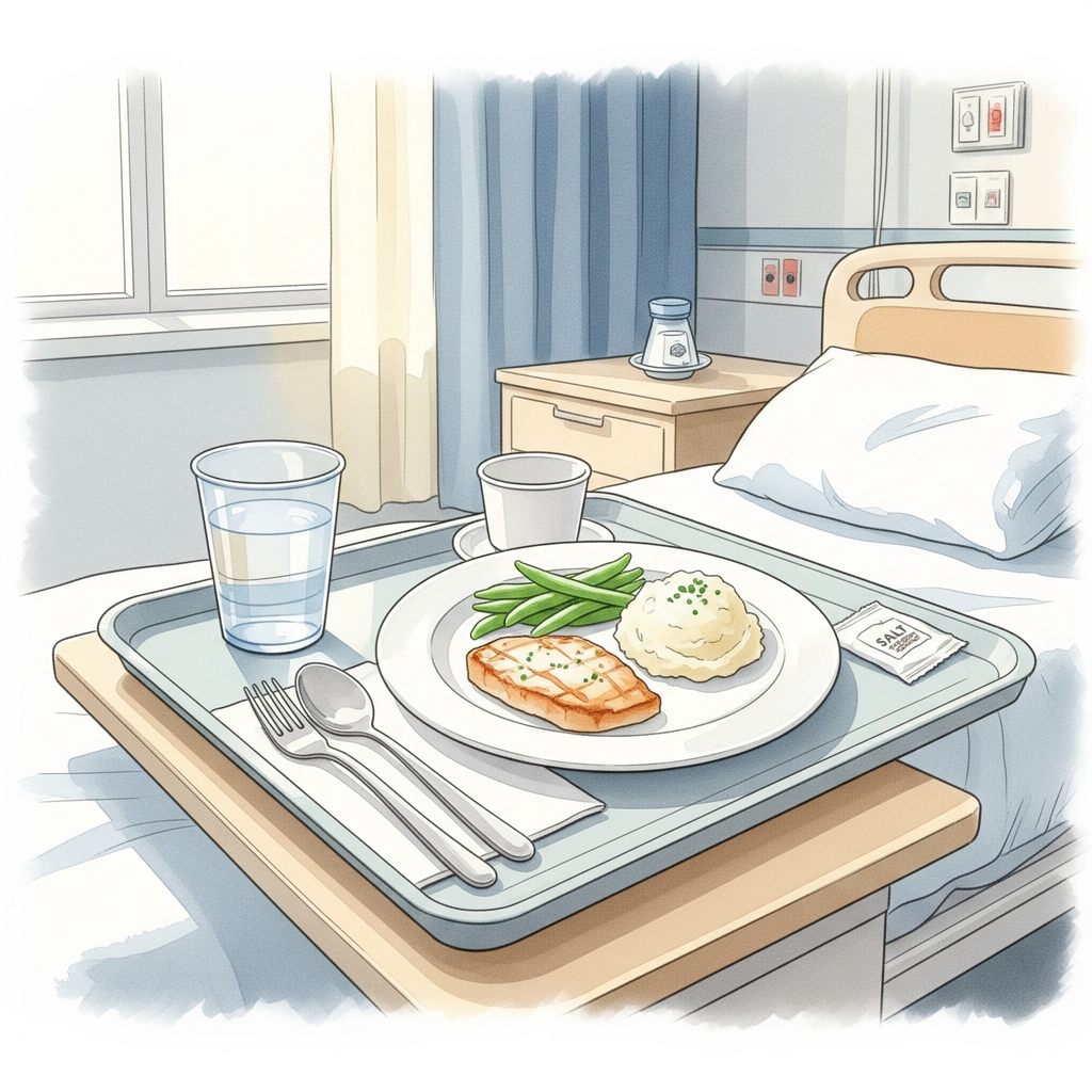 Un estudio ha evaluado la comida en los hospitales alemanes. Los resultados dan la razón a los que se quejan